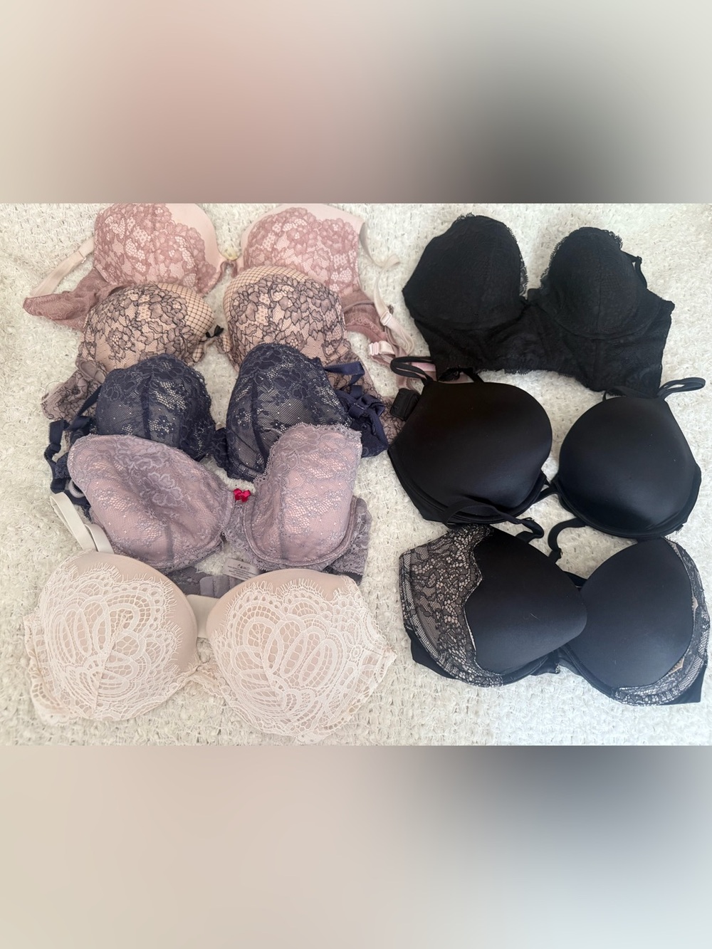 Victoria's Secret Size 34D Bra Bundle